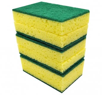 Kitchen sponge 1006 - 14x9x3cm Labico - 6pcs set>